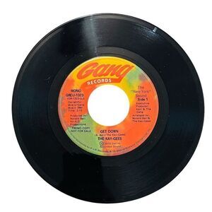 The Kay-Gees "Get Down" 7" Vinyl 45 RPM Promo Funk Disco Single 1975